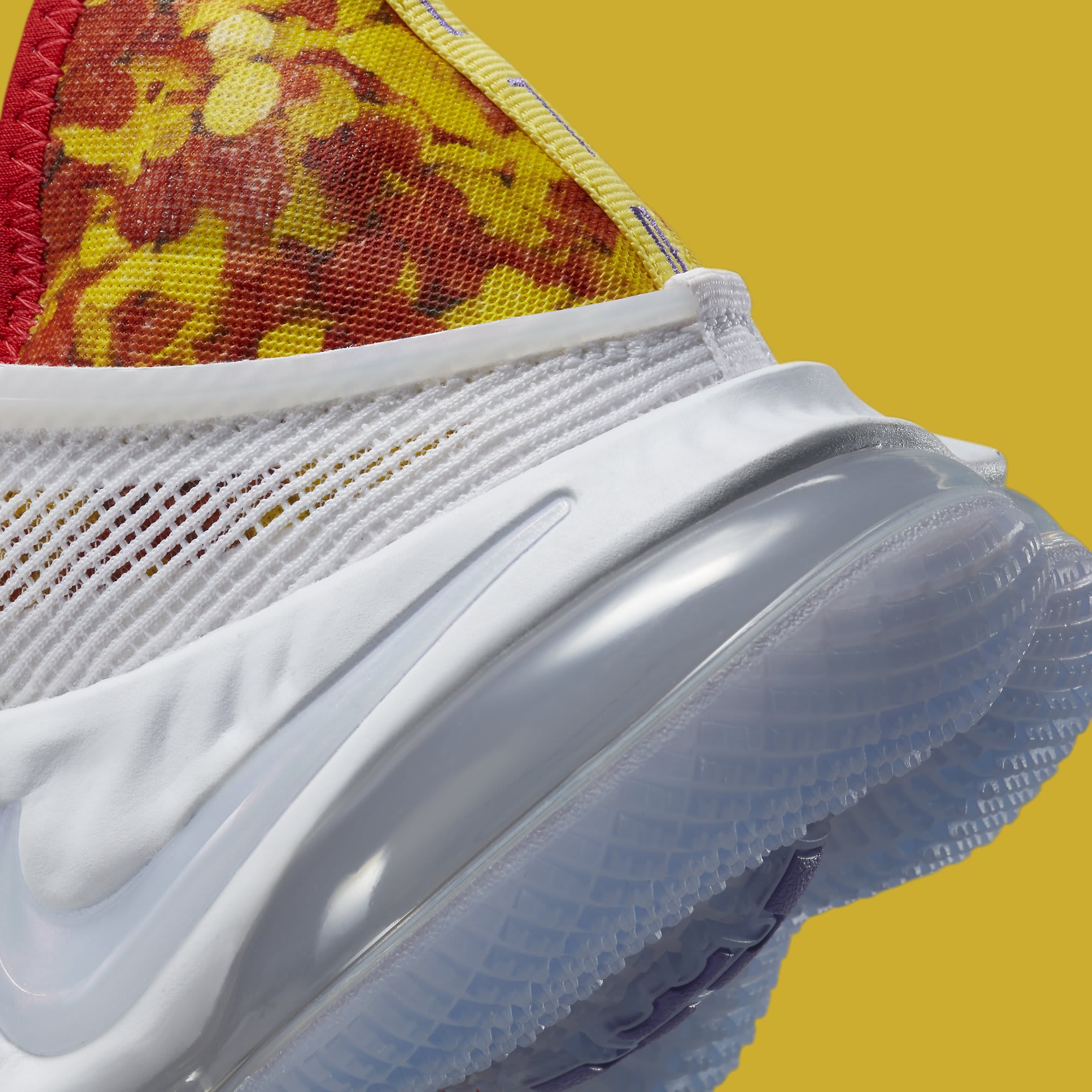 Nike LeBron 19 Low &#x27;Magic Fruity Pebbles&#x27; DQ8344 100 Heel