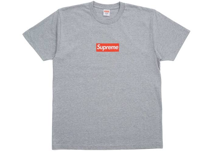 2000 Supreme LV Monogram Black Box Logo Tee