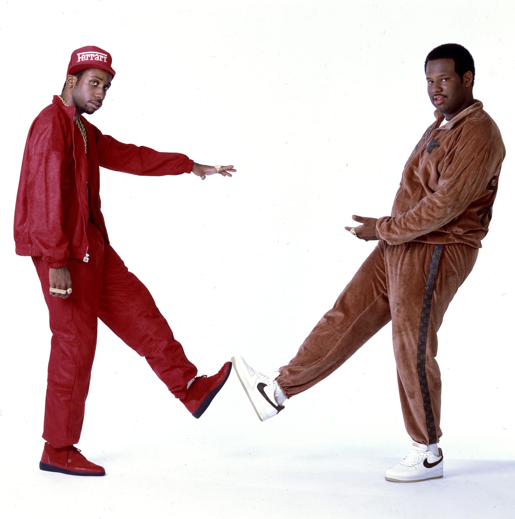 Rob Base and DJ EZ Rock from the It Takes Two Shoot by Janette Beckman