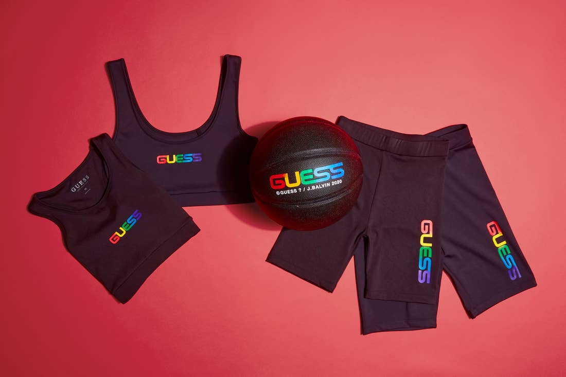 J balvin guess shorts sales