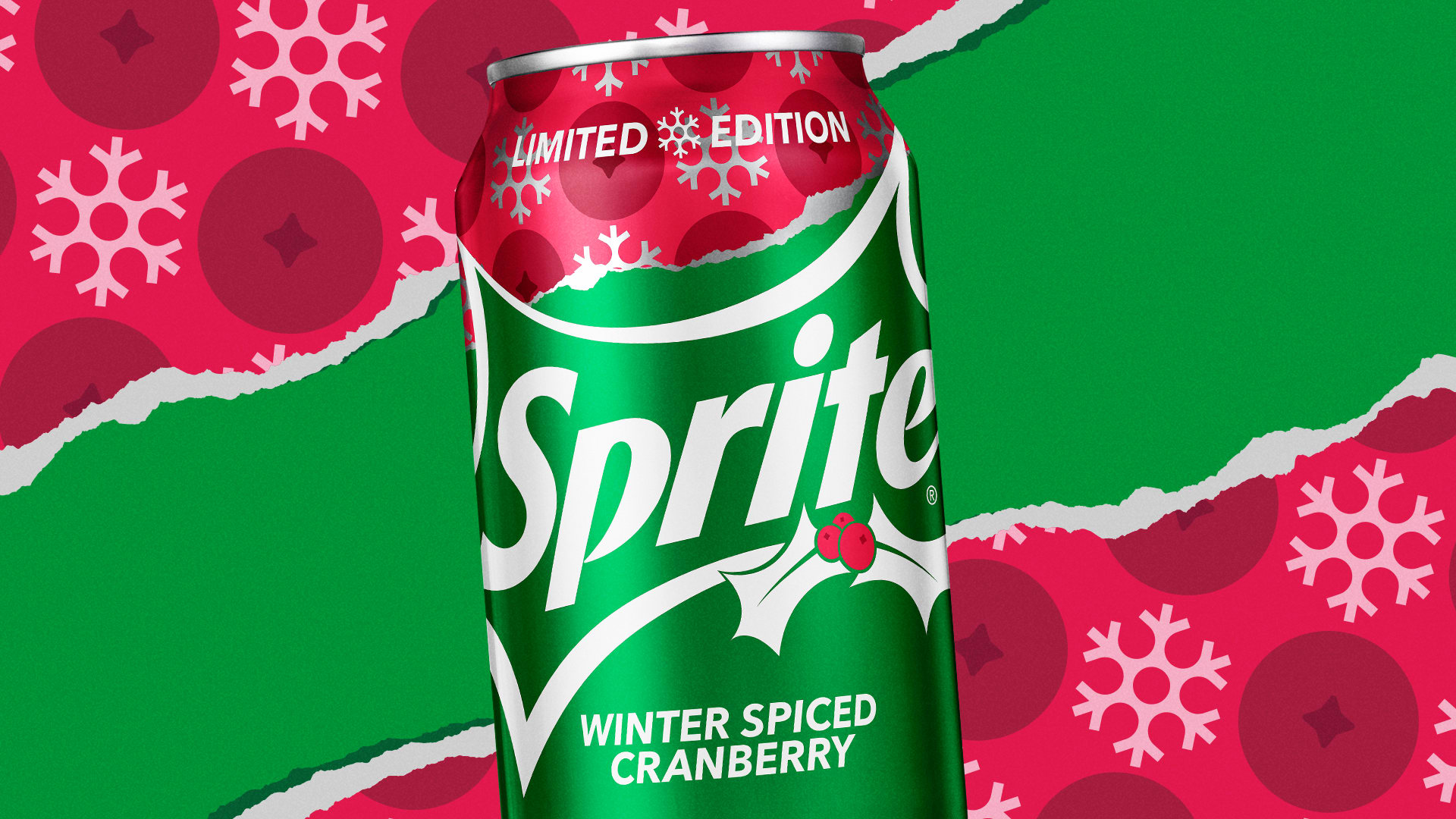 Sprite Winter Spiced Cranberry