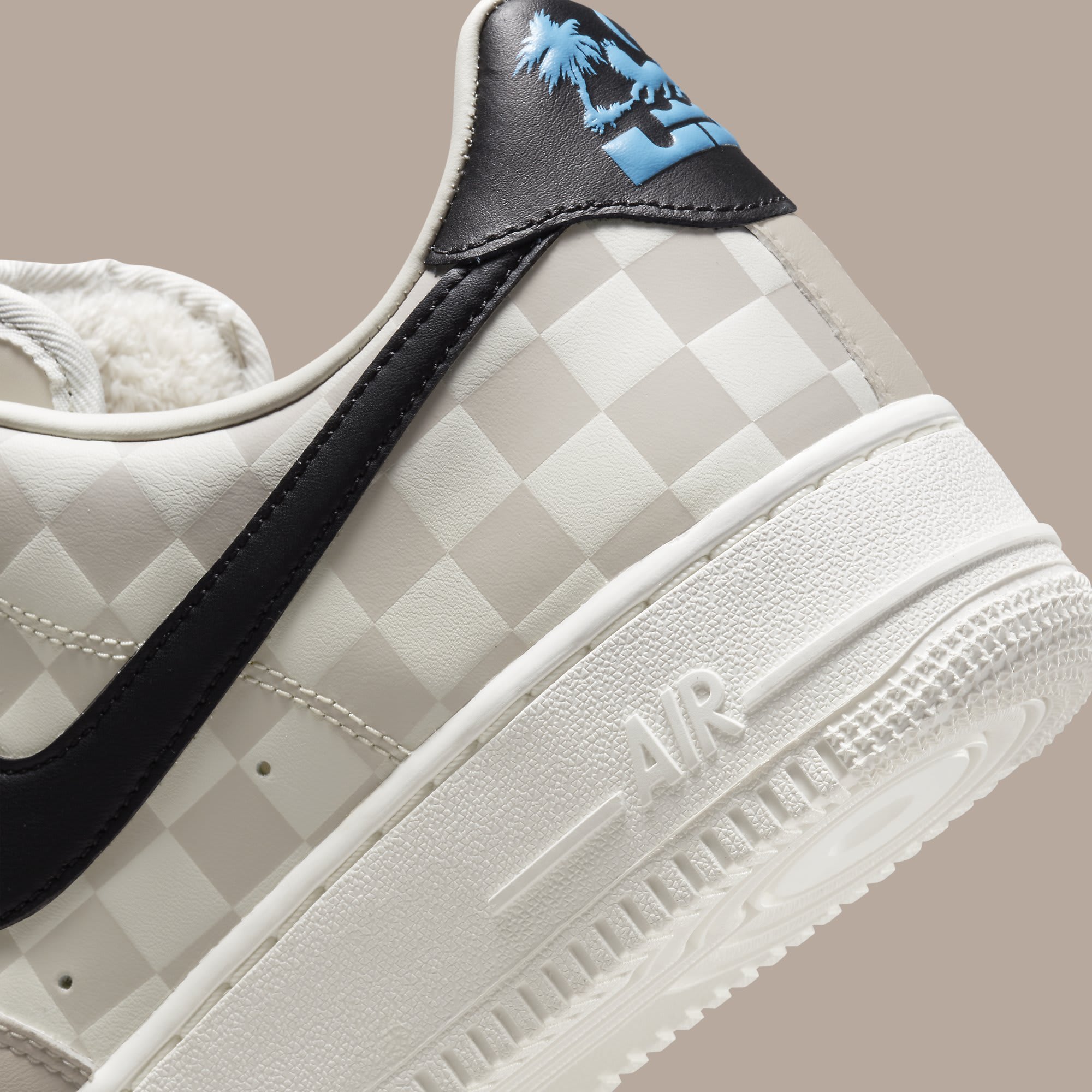 LeBron James x Nike Air Force 1 Low Strive for Greatness Release Date DC8877-200 Heel Detail