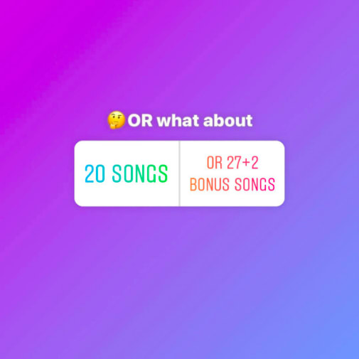 A Boogie Instagram poll