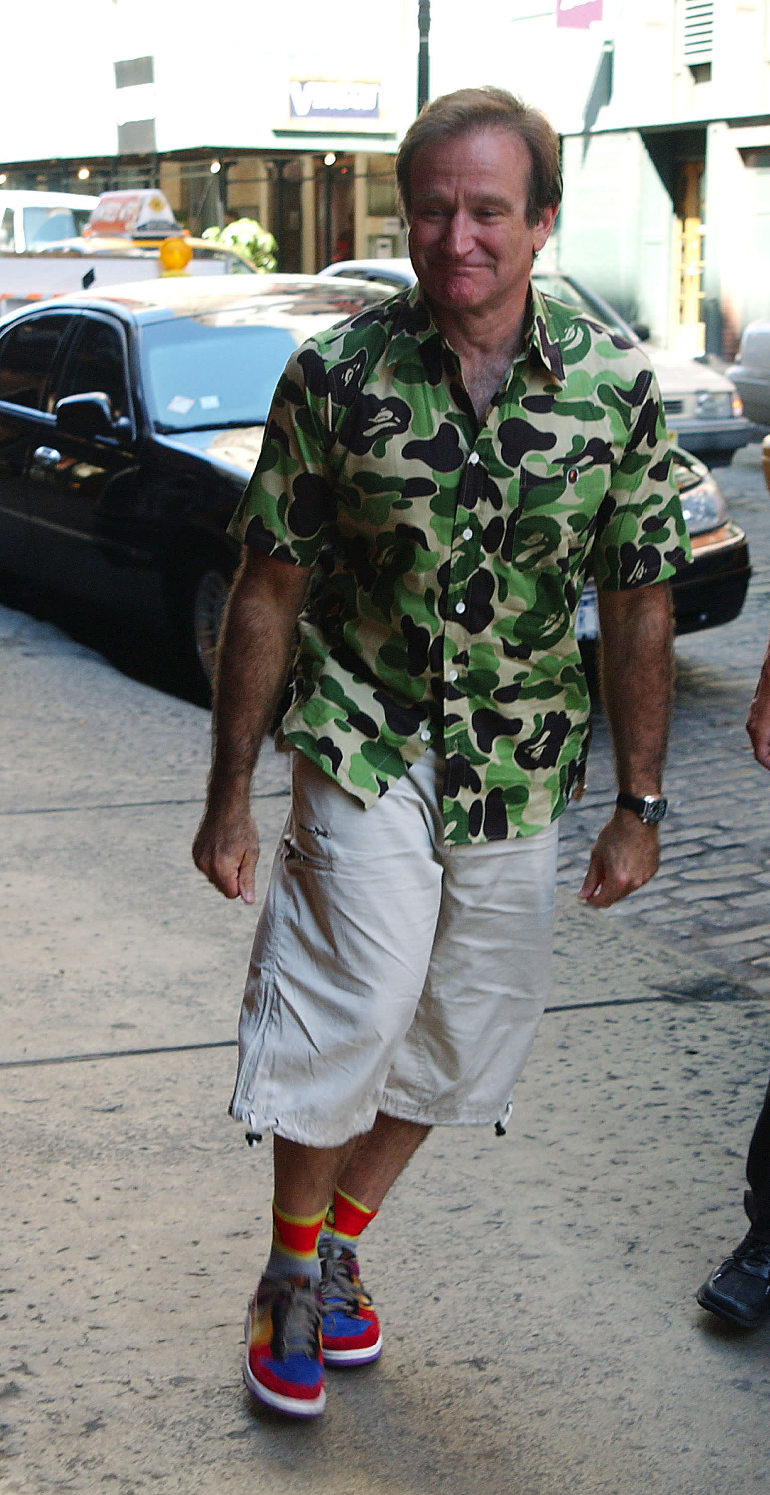Robin Williams BAPE Shirt Nike Dunk Vio Tech