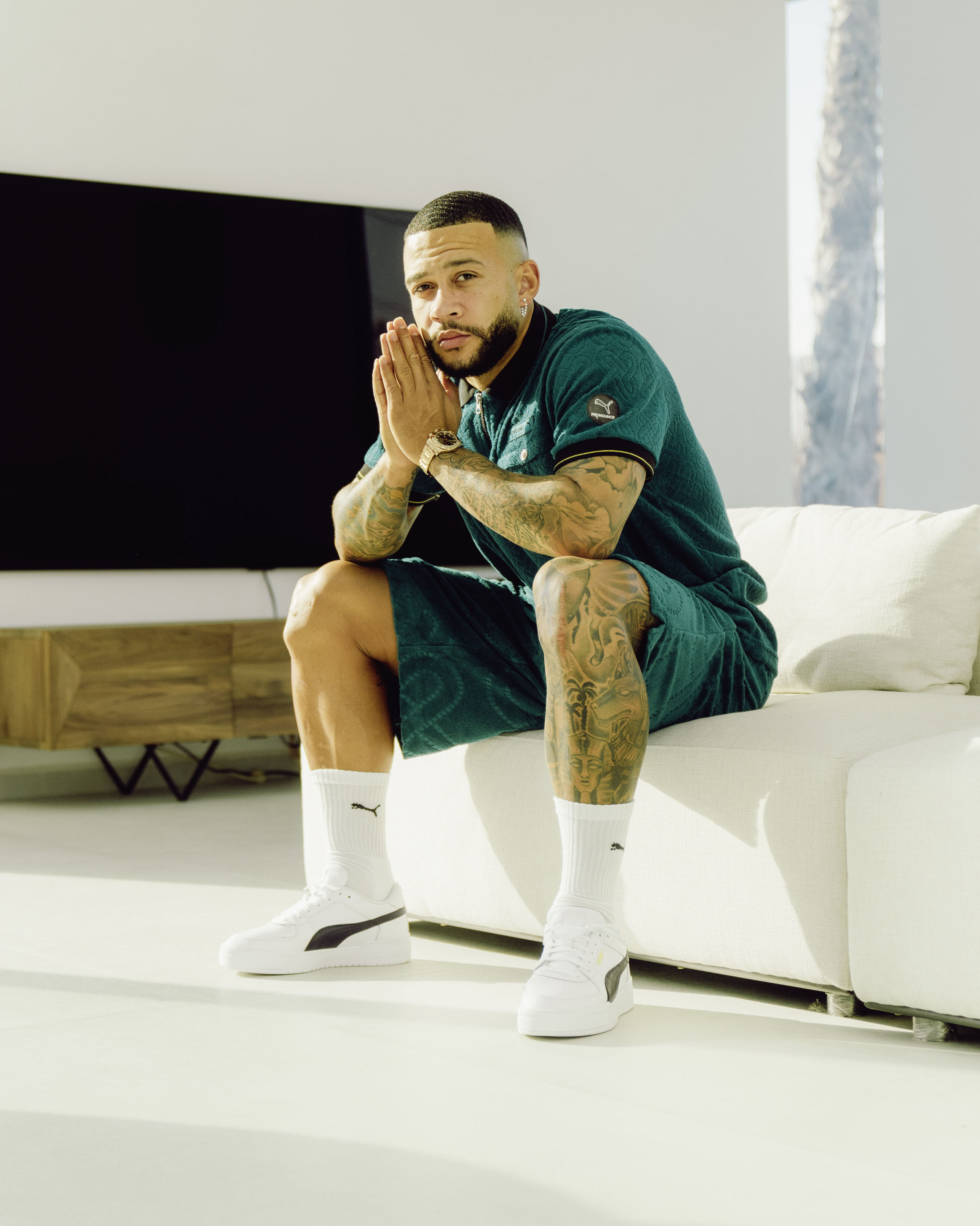 On Point Off The Pitch With PUMA and Memphis Depay