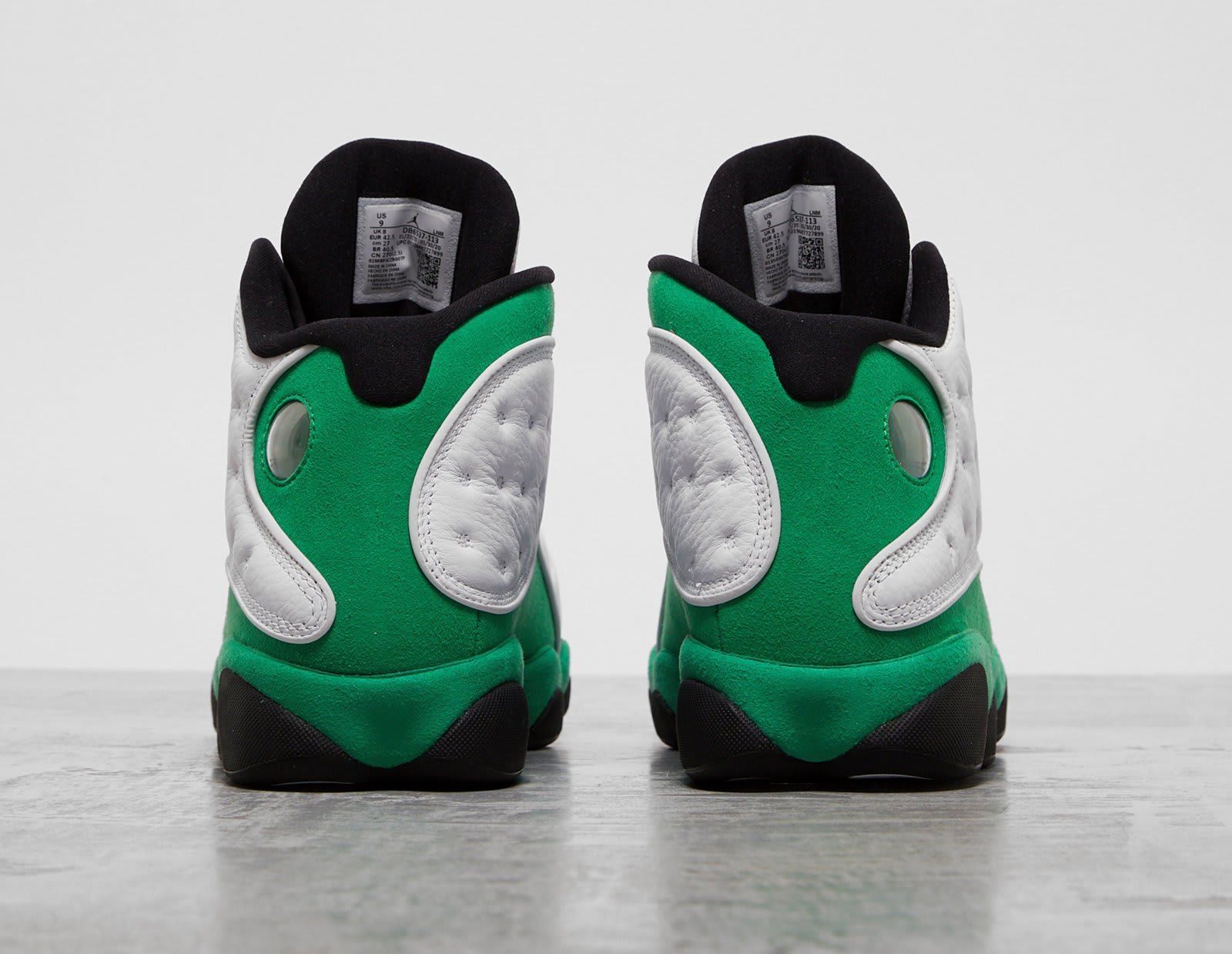 Air Jordan 13 Retro &#x27;Lucky Green&#x27; DB6537-113 Heel