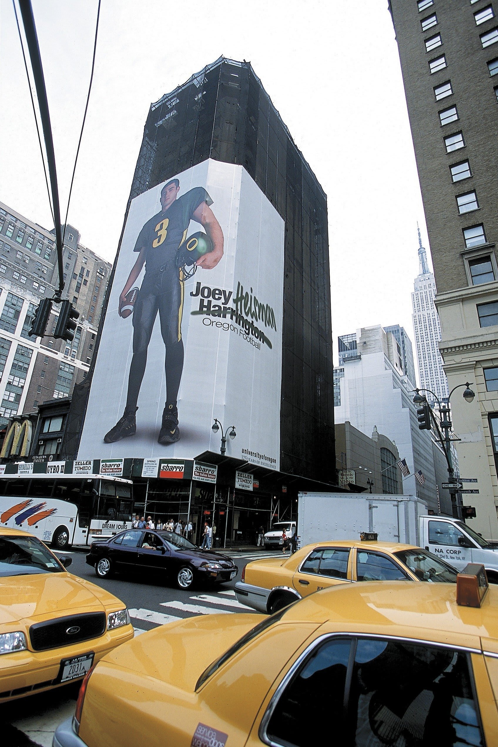Joey Harrington Billboard New York City 2011