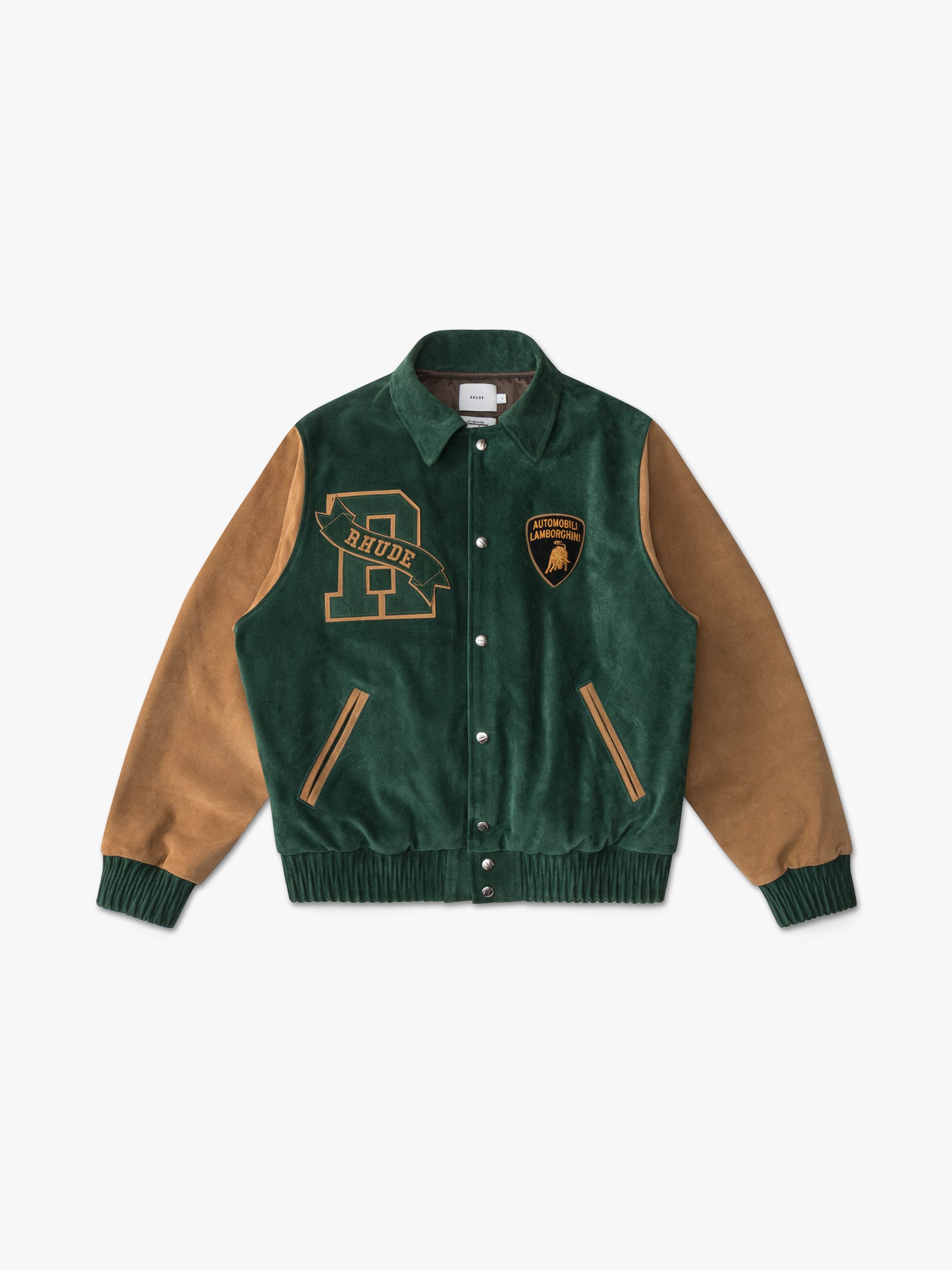 A collaboration between Rhude and Automobili Lamborghini