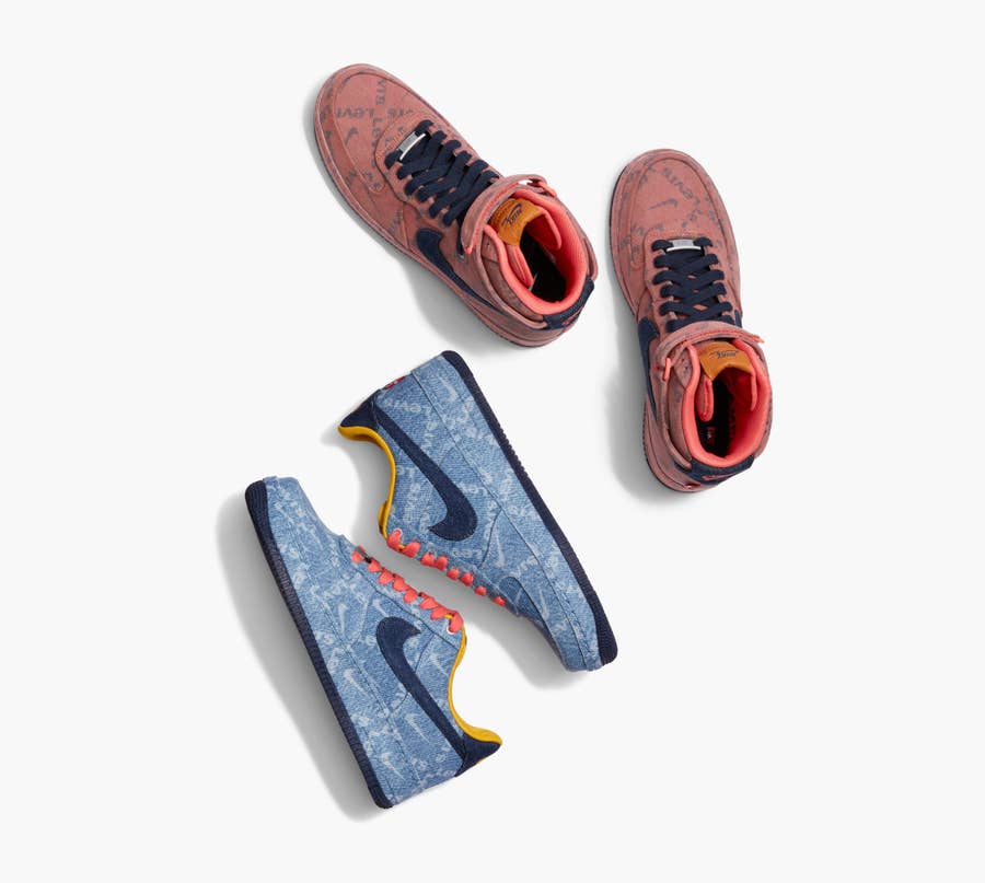 Denim Crazy with Nike X Levi's By You | Complex