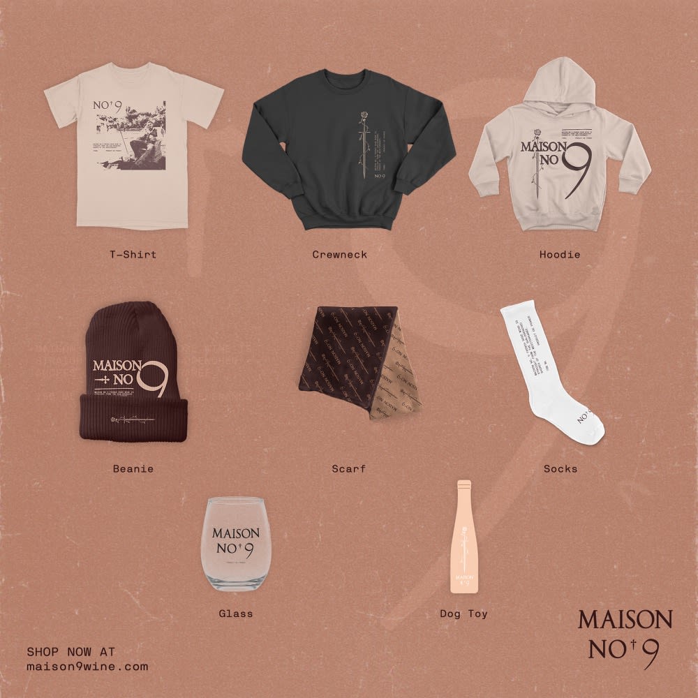 All of the pieces in Maison No.9