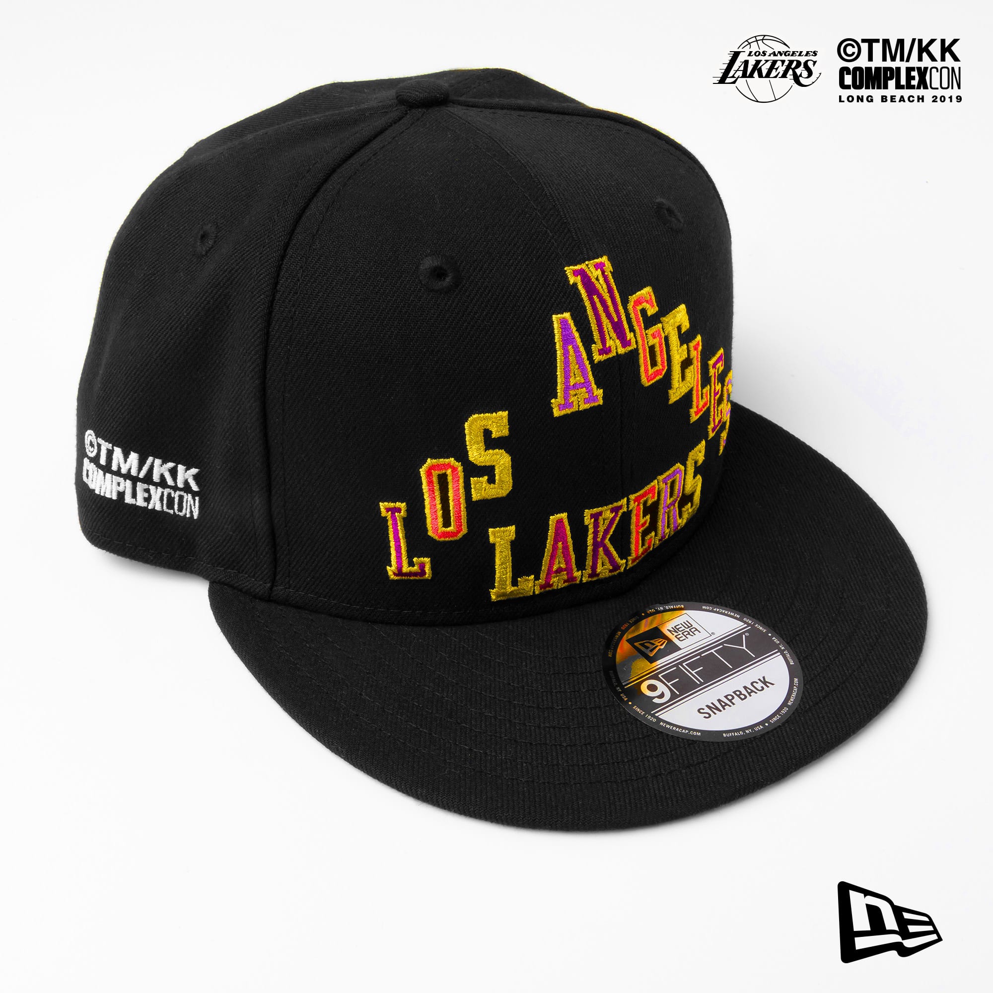 Complexcon Lakers Takashi Murukami New Era Black Hat