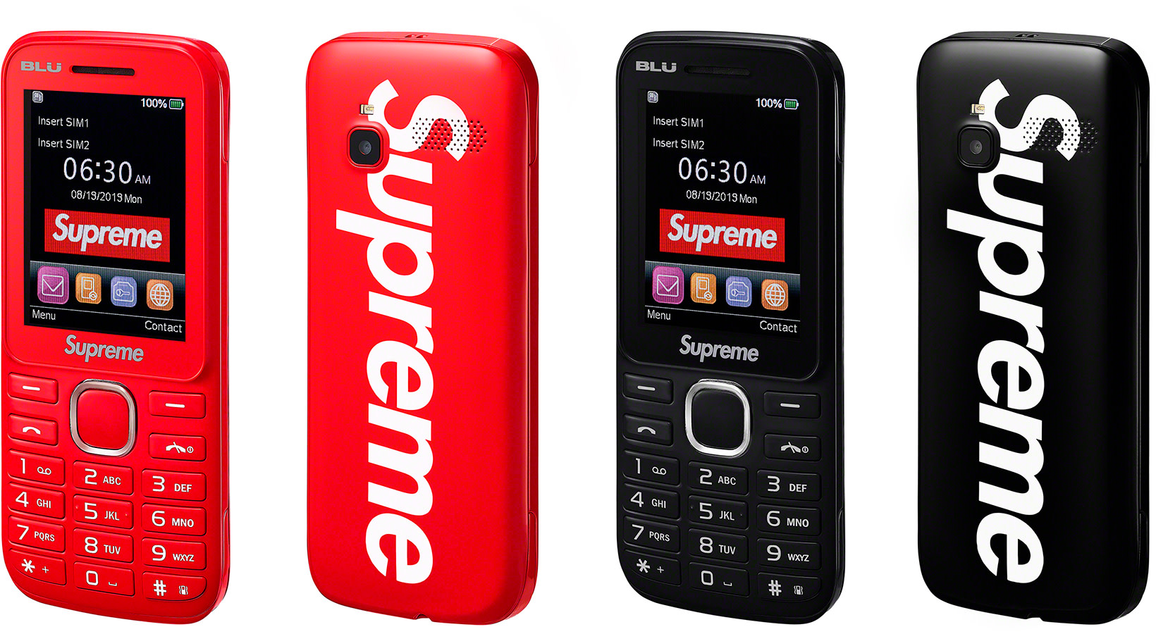 Supreme Blu Burner Phone