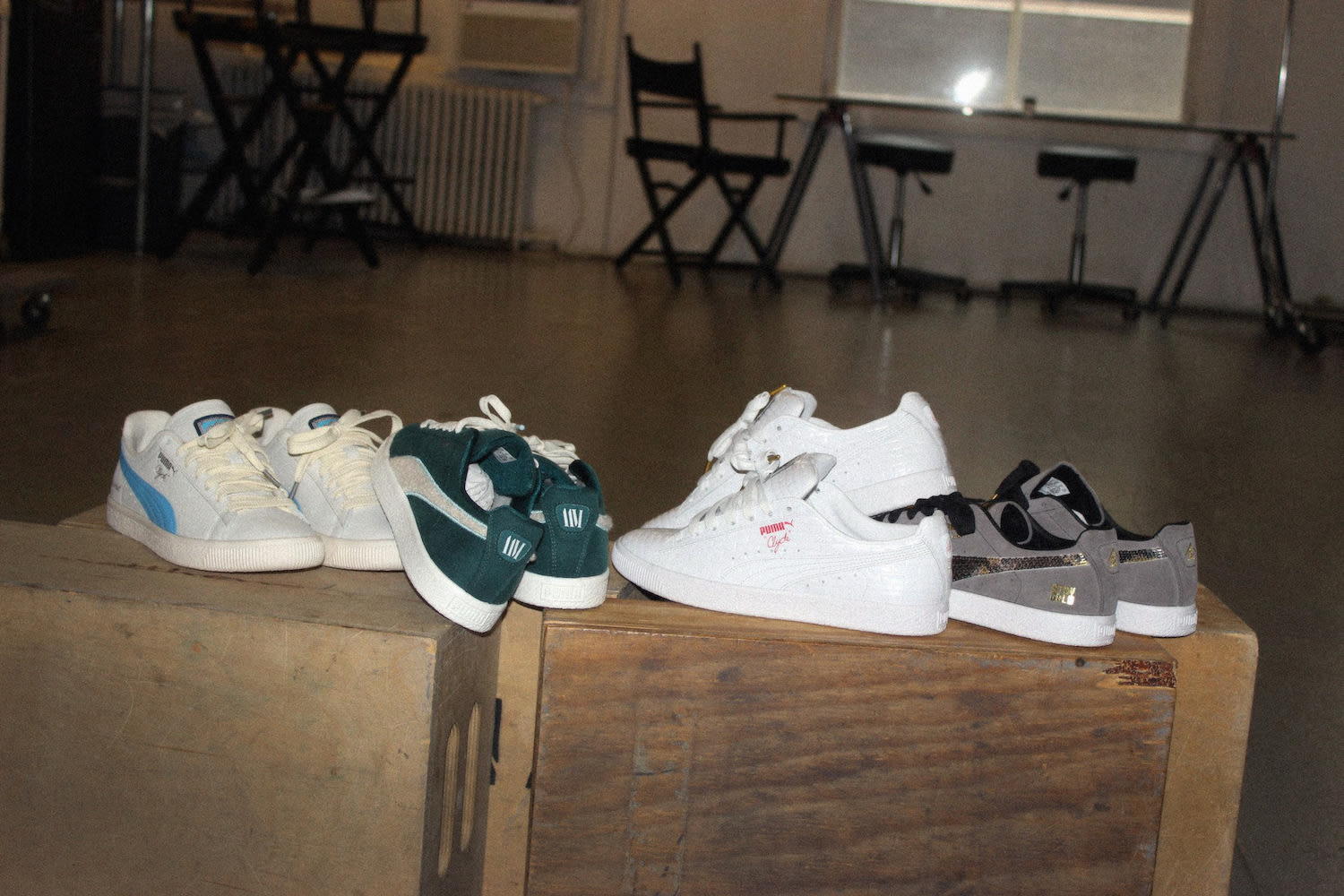 Puma Whos Who Clyde Collaborations Laams Public Housing Skate Team Russ and Daughters