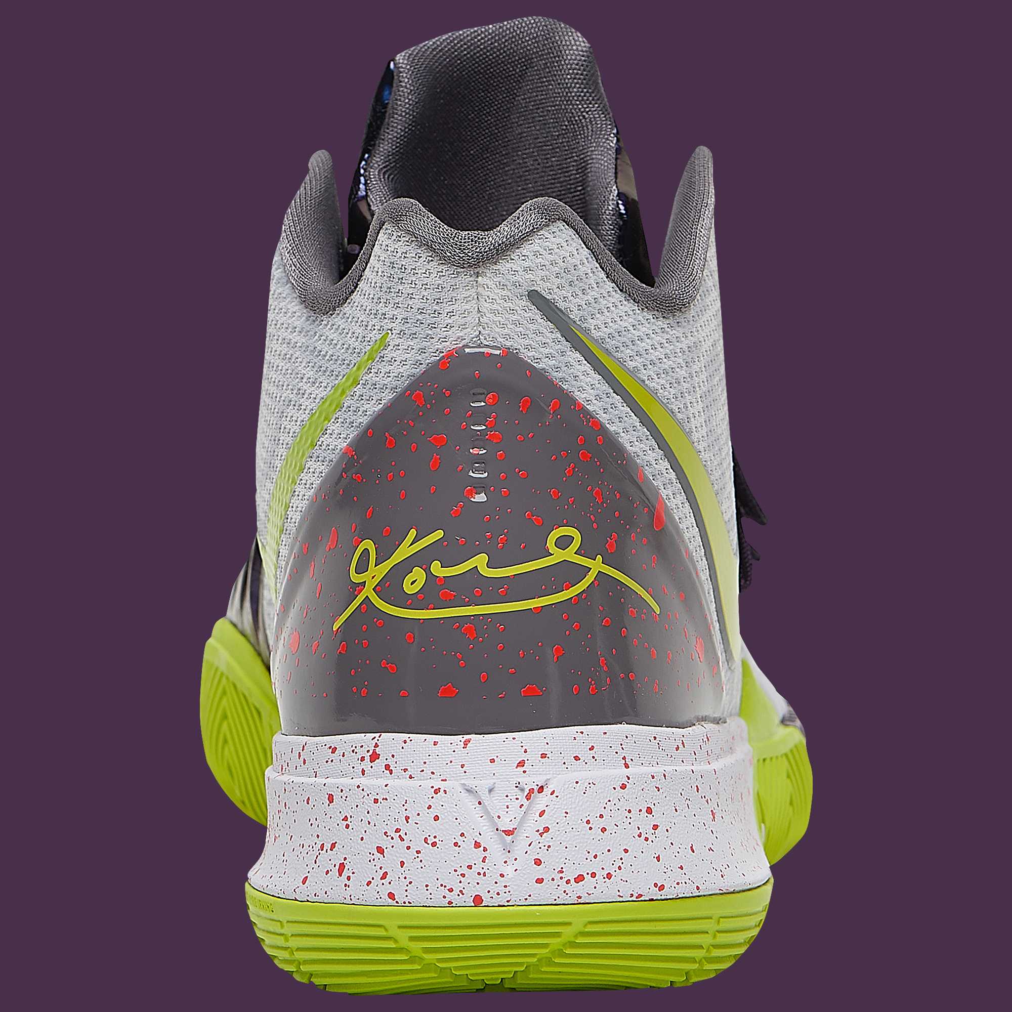 Nike Kyrie 5 Chaos Mamba Mentality Release Date AO2918-102 Heel