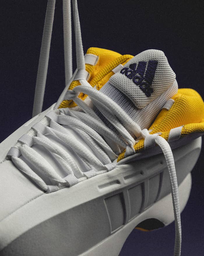 Adidas Crazy 1 &#x27;Lakers Home&#x27; GY8947 Tongue