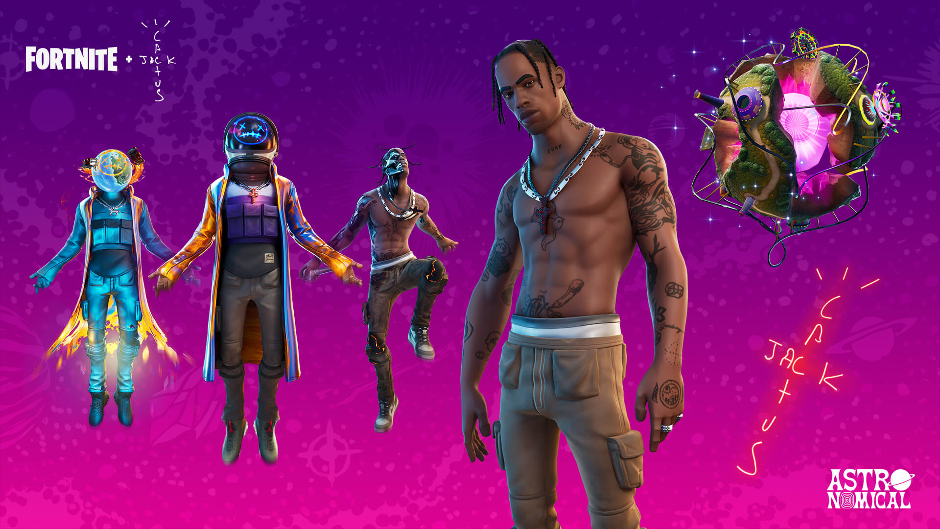 Travis Scott Fortnite concert