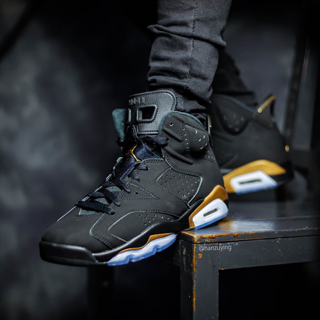 Air Jordan 6 DMP Release Date CT4594-007 On-Foot Toe