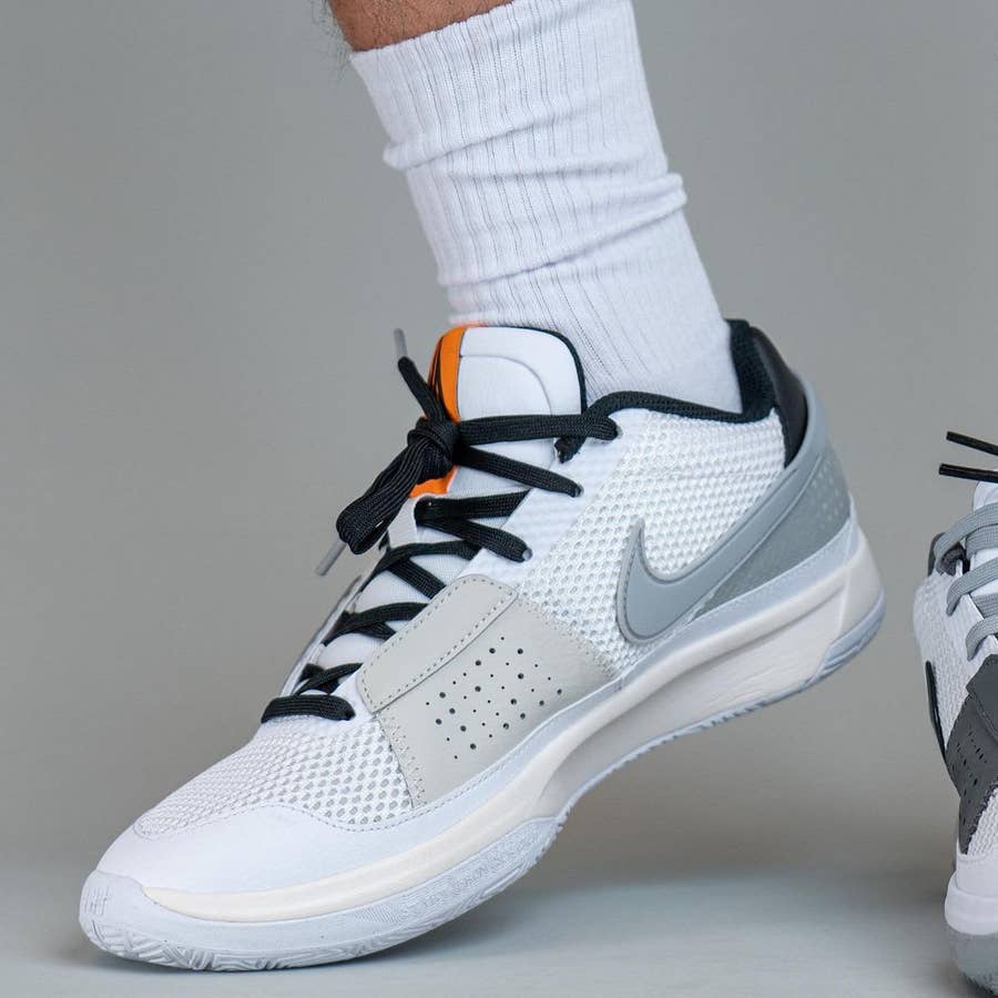 Check Out the 'Light Smoke Grey' Nike Ja 1 On-Feet | Complex