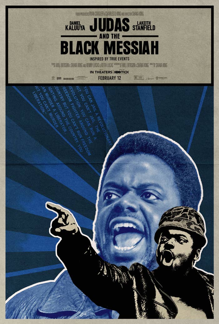 Emory Douglas &#x27;Judas and the Black Messiah&#x27; Poster