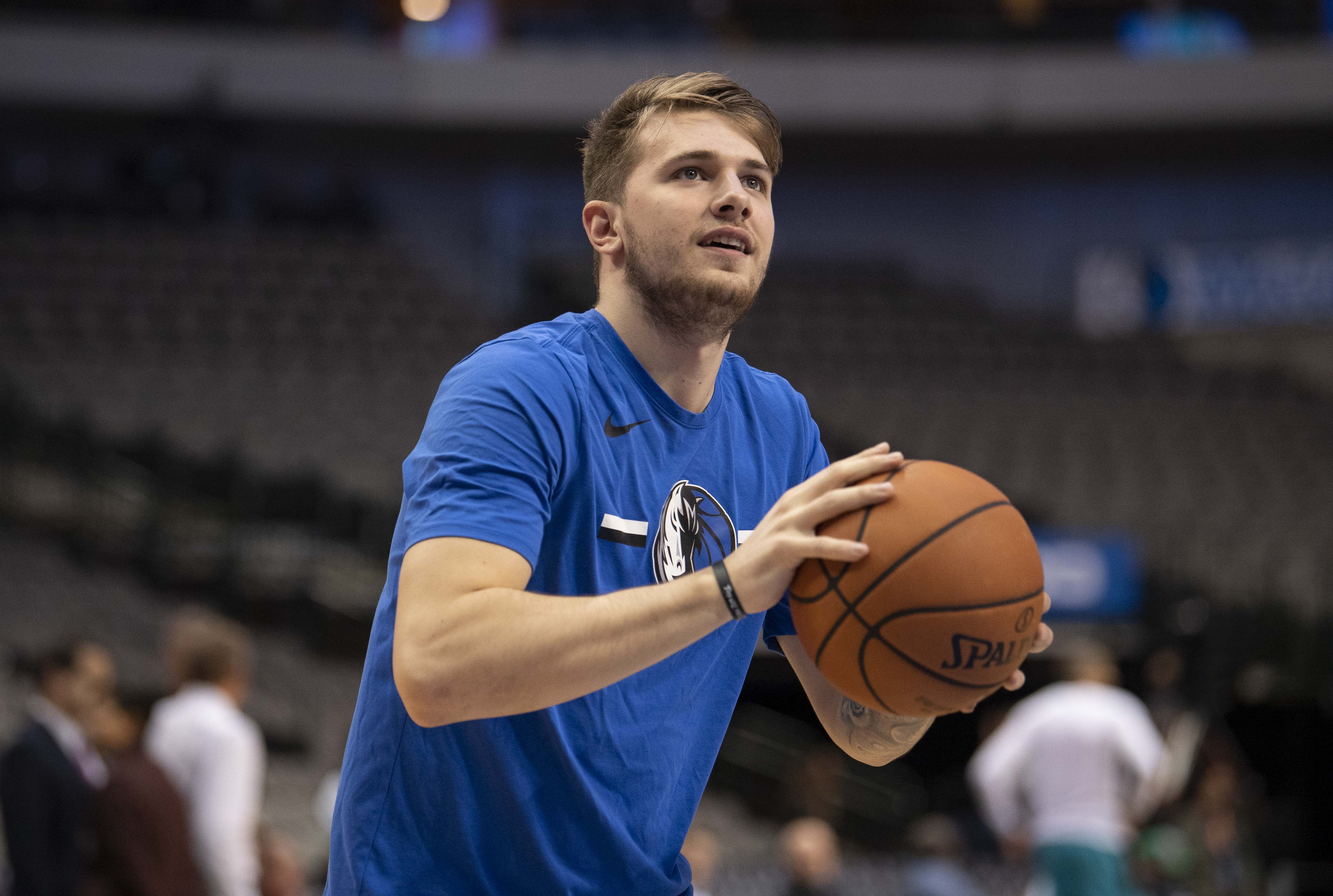 Luka Doncic Pregame 2018