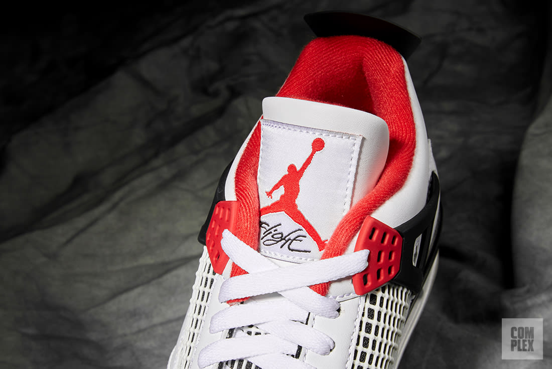 The Air Jordan 4 'Red Cement' is a hotter younger model of an '80s