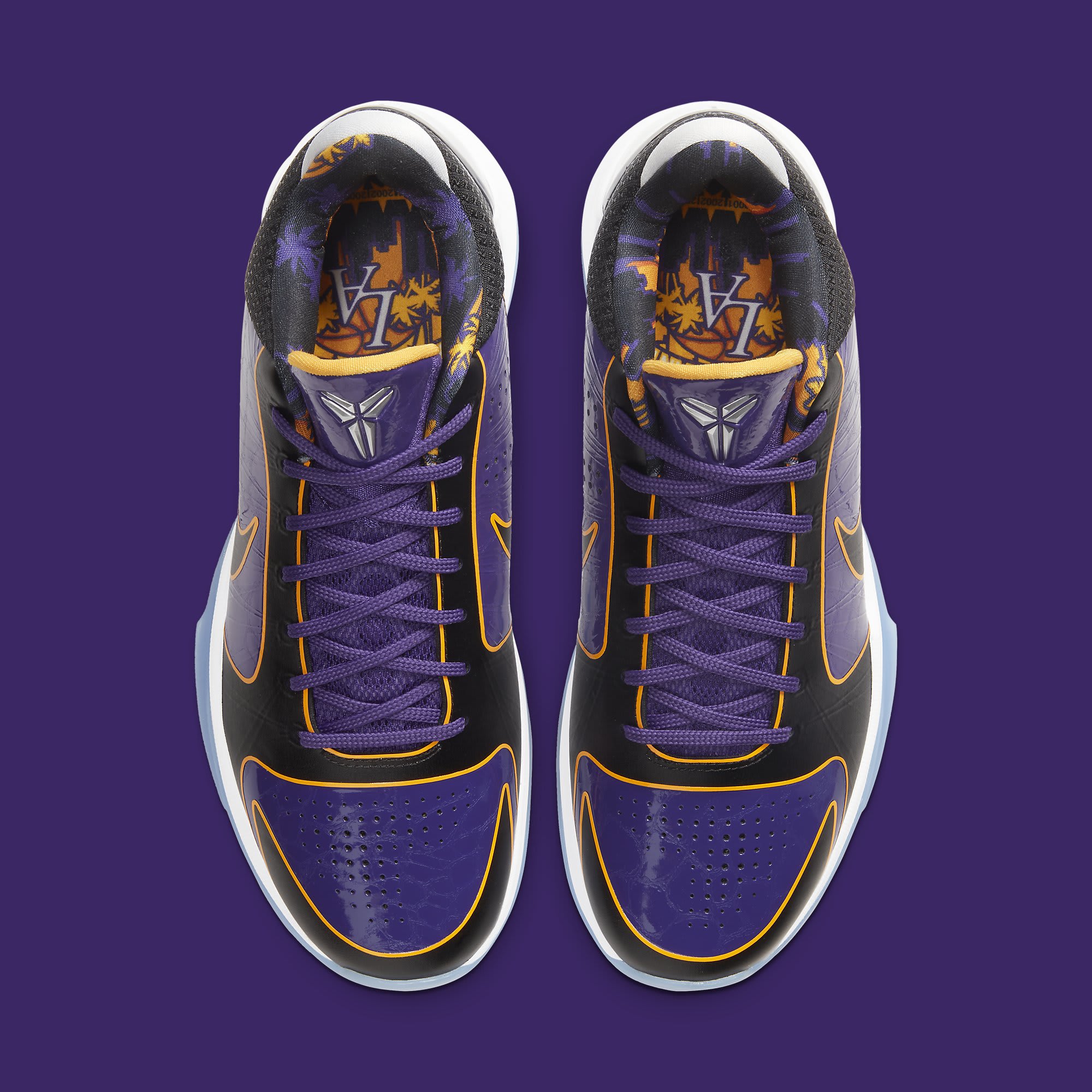 Nike Kobe 5 Protro Lakers Release Date CD4991-500 Top
