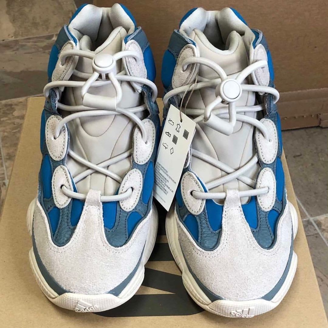 Adidas Yeezy 500 High Frosted Blue Release Date Front