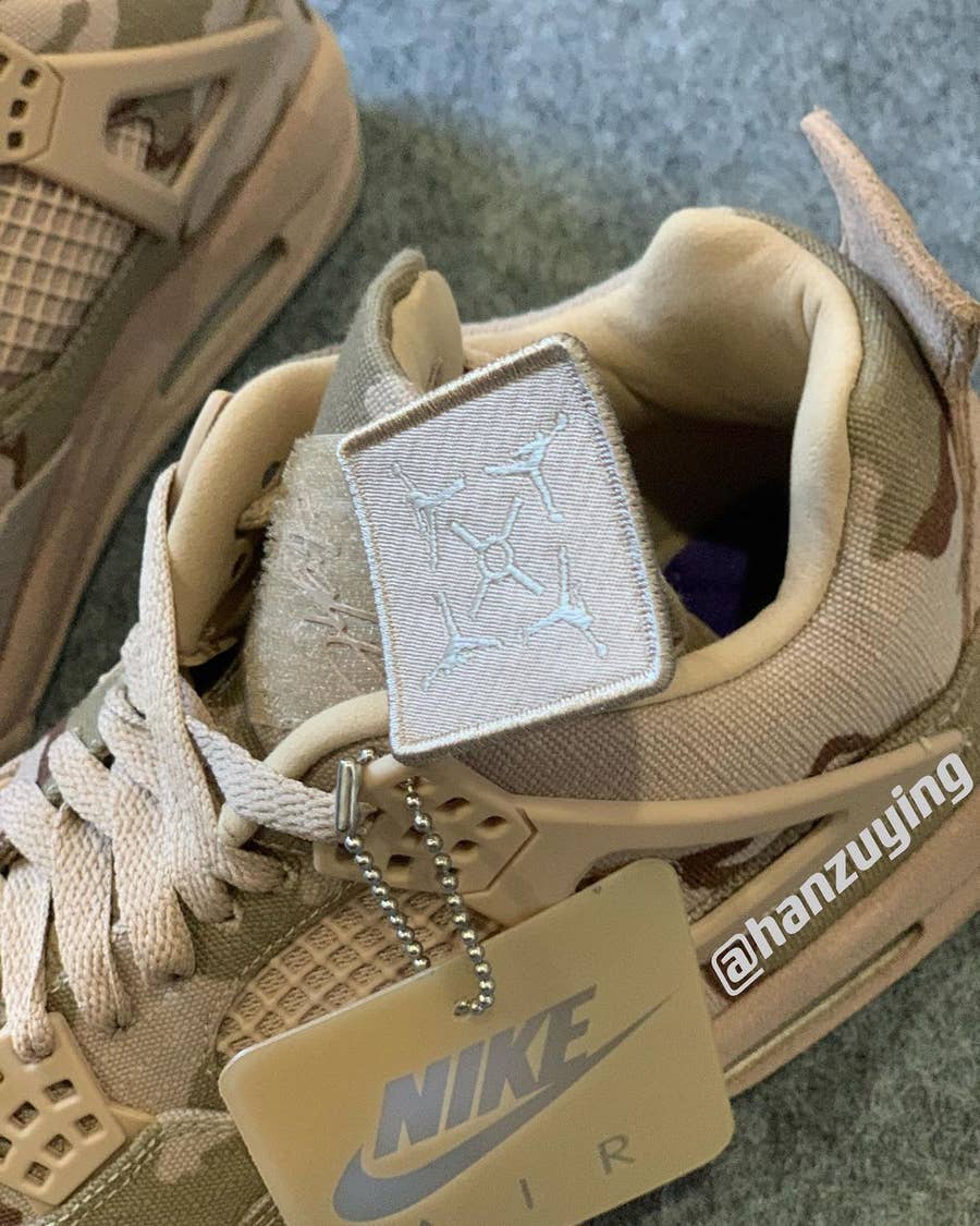 Ceeze Makes 'Aleali May' Air Jordan 4 Custom for Easter Sunday