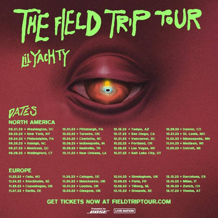 You know we had to sAy sOMETHINg about Lil Yachty kicking off his tour!