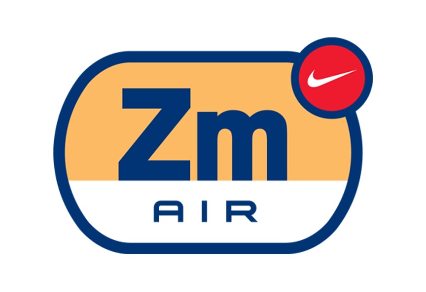 blue nike logo png