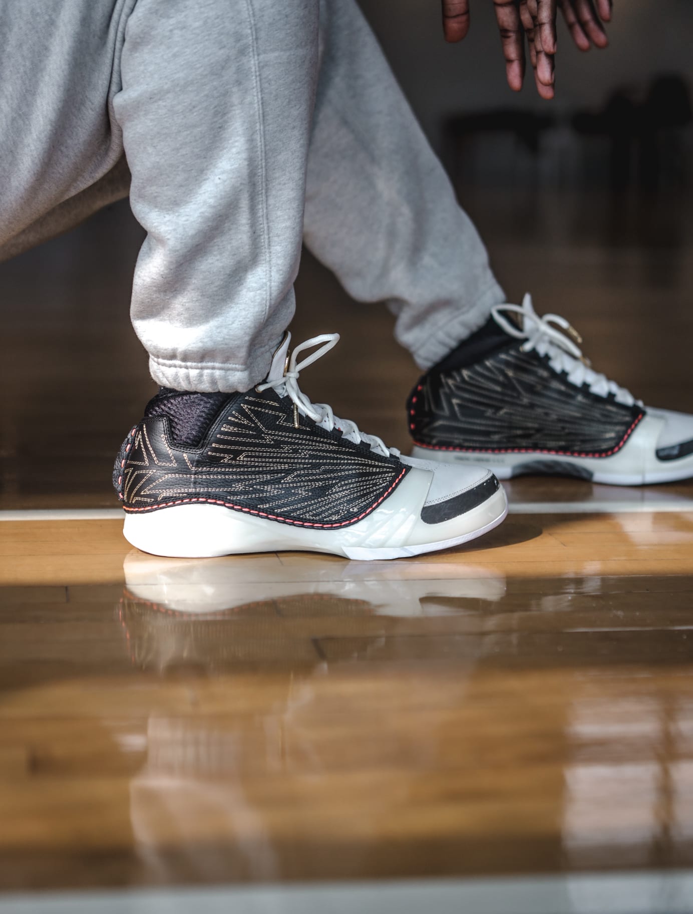 Titan x Air Jordan 23 XX3 Release Date CZ6222-001 On-Foot Close