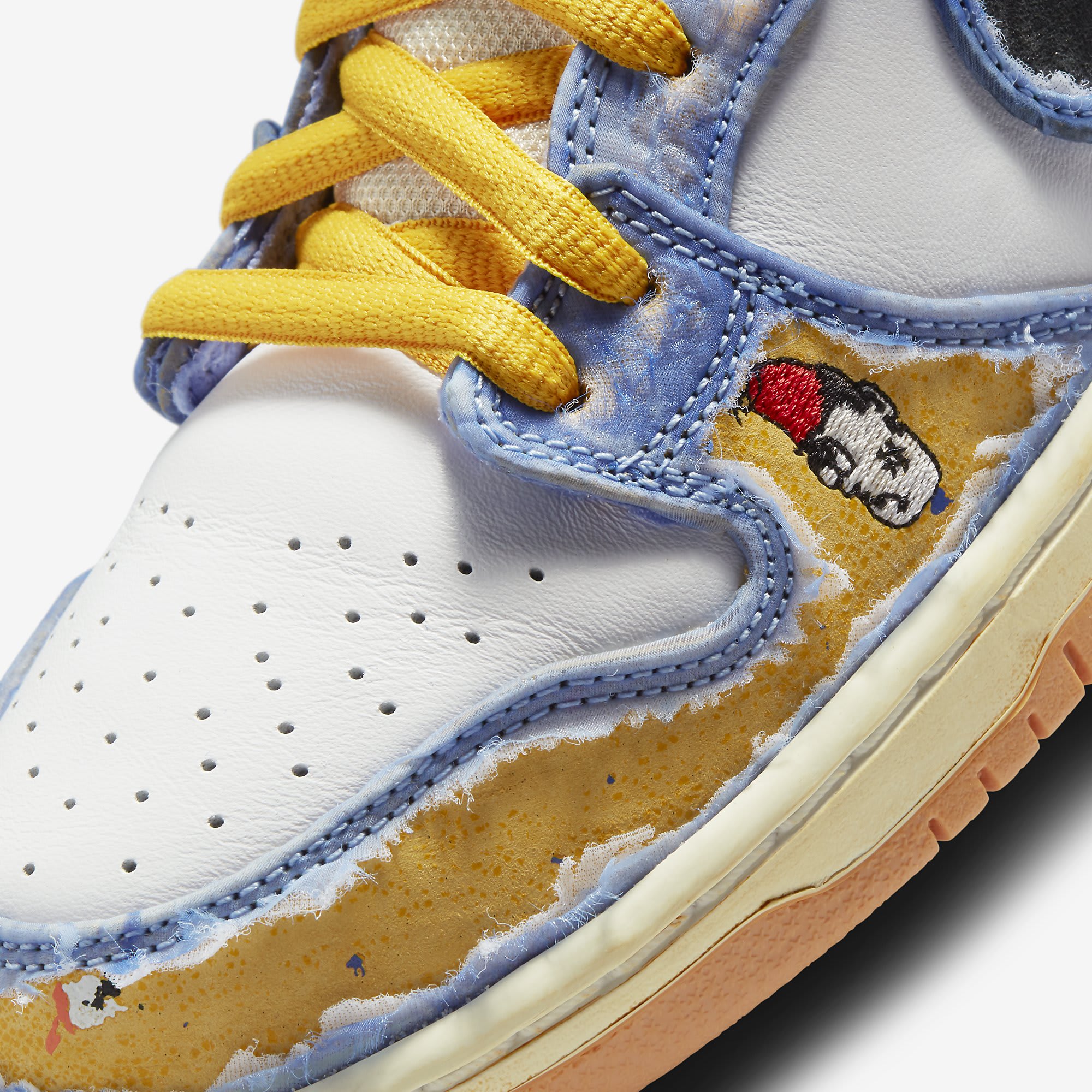 Carpet SB Dunk Yellow Leather