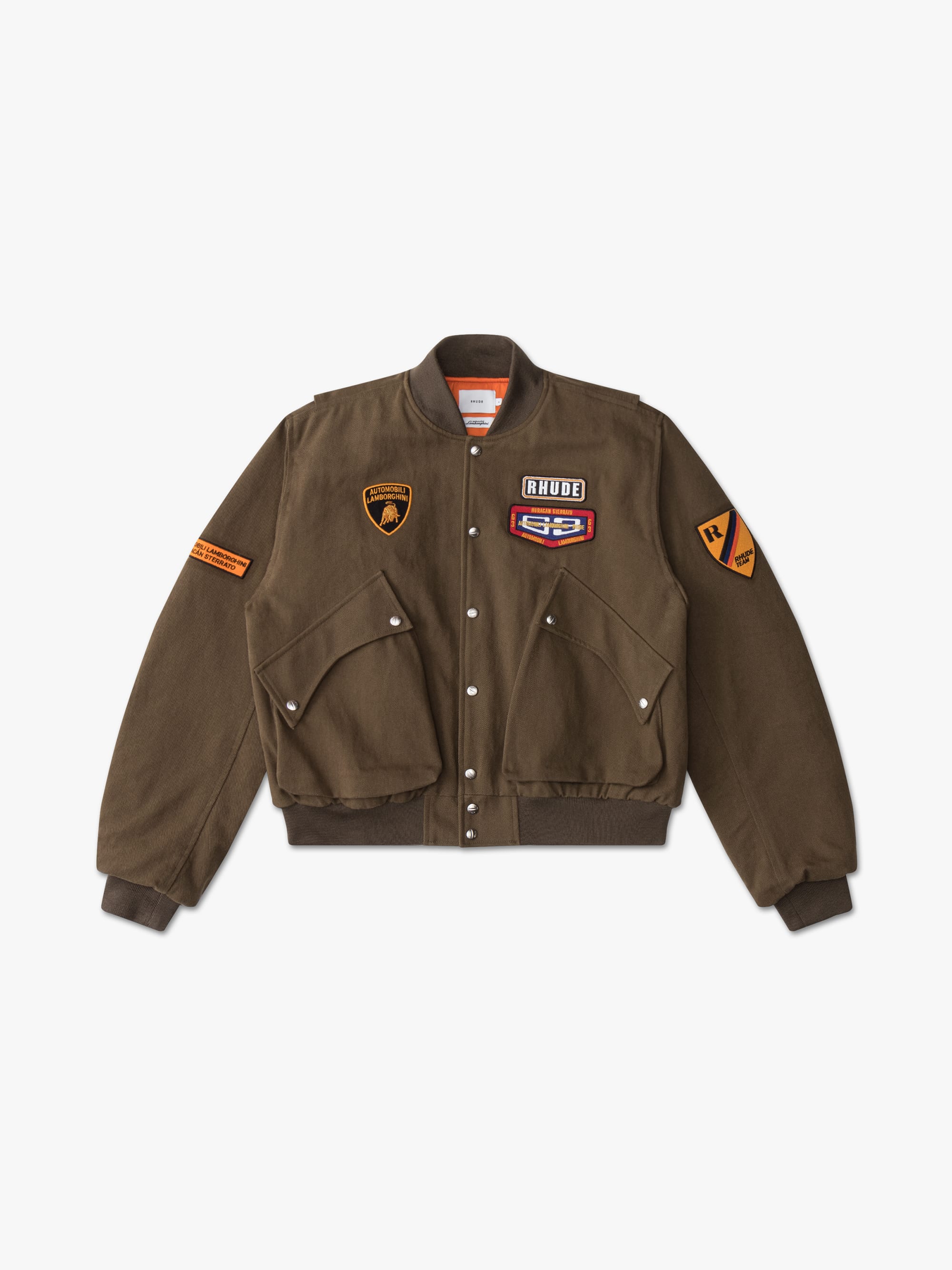 A collaboration between Rhude and Automobili Lamborghini