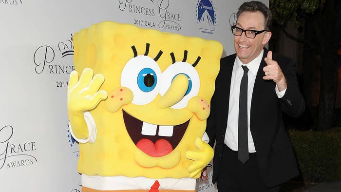 Actor Tom Kenny attends the 2017 Princess Grace Awards gala kick off event at Paramount Pictures