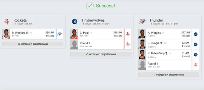 russell westbrook rockets trade