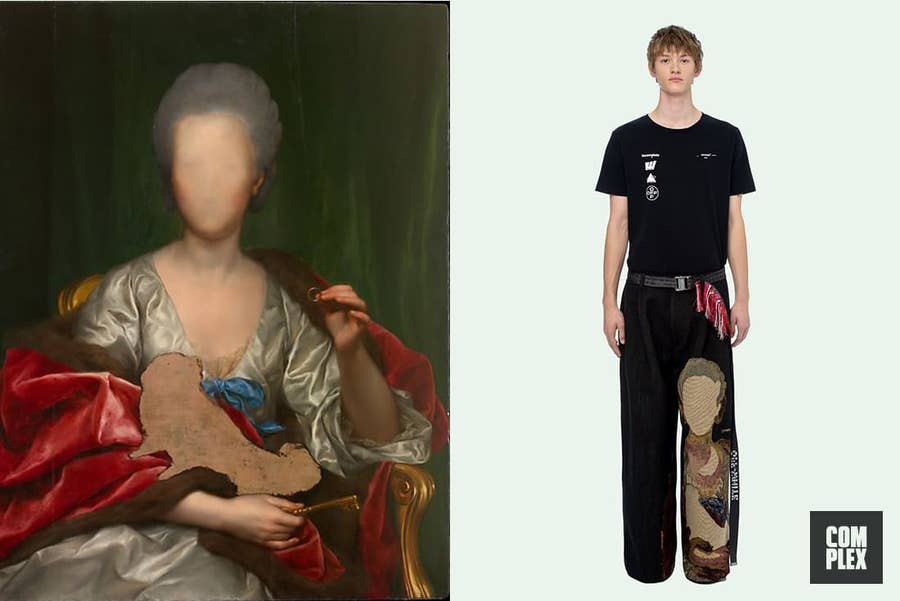 Off-White Off- White Narcissus co-Virgil Abloh T Shirt