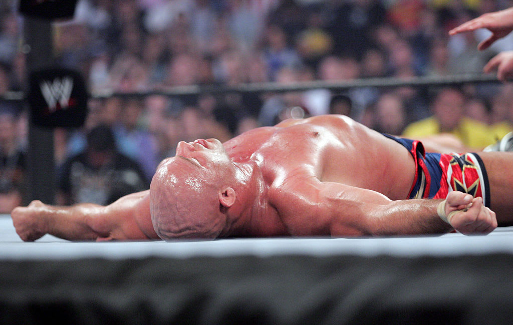Kurt Angle WrestleMania 21