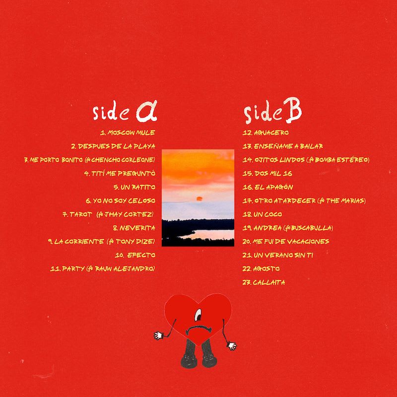 Stream Bad Bunny&#x27;s New Album, &#x27;Un Verano Sin Ti&#x27;