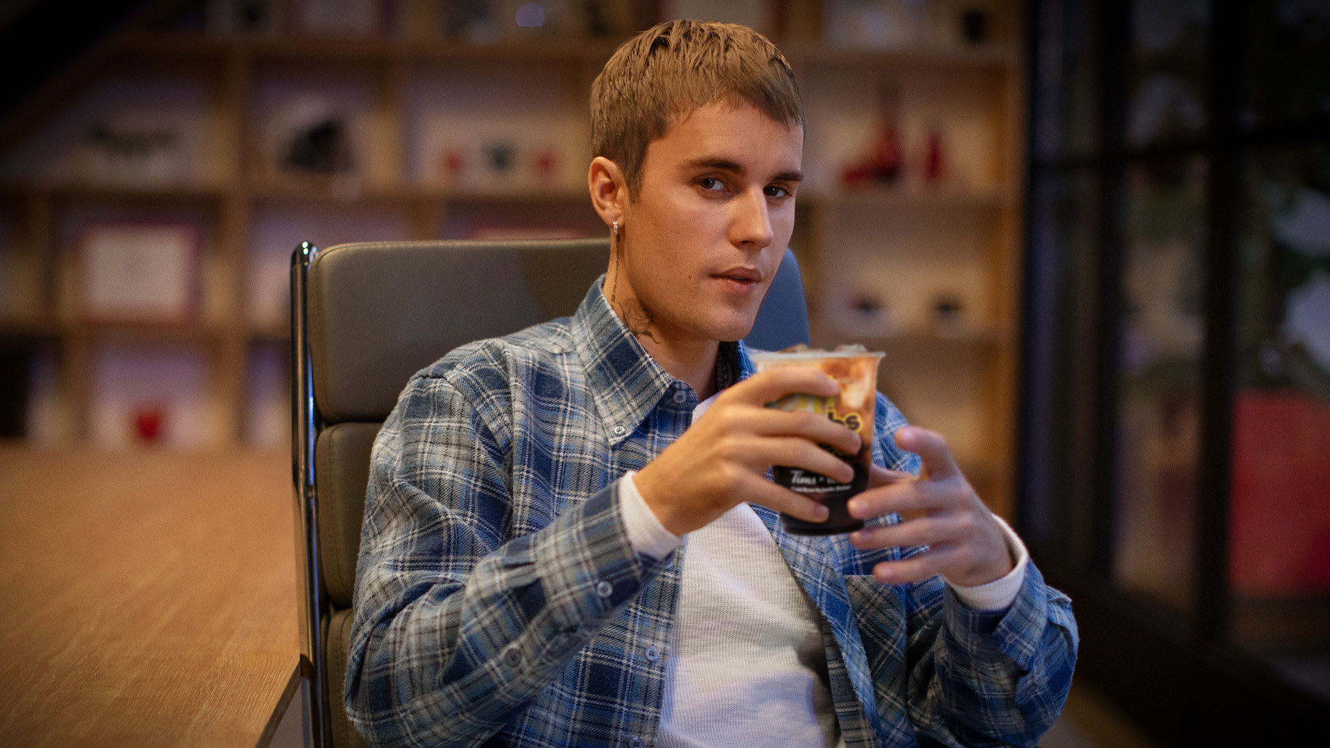 Tim Hortons x Justin Bieber Biebs Brew