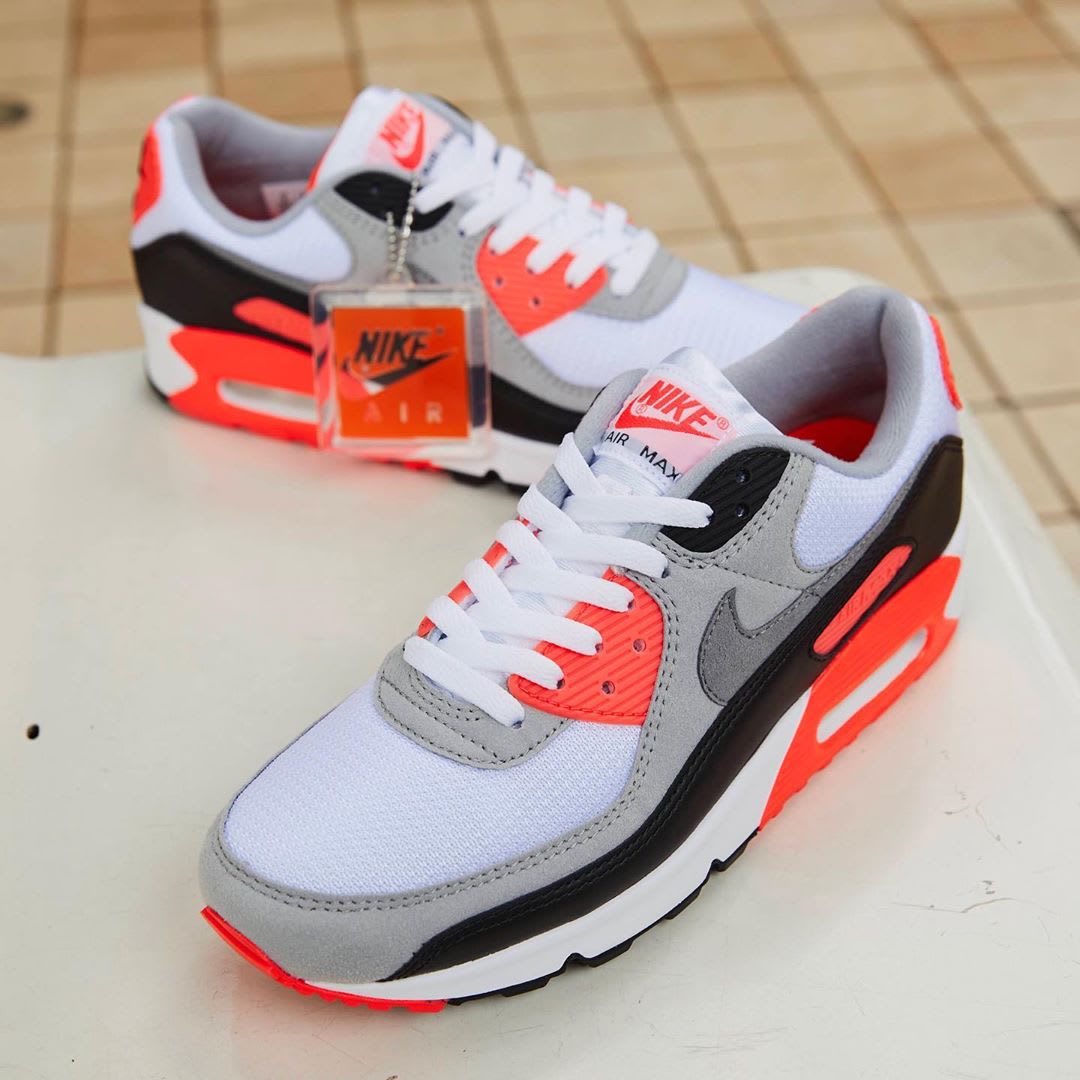 Nike Air Max 90 Infrared Release Date CT1685-100 Front