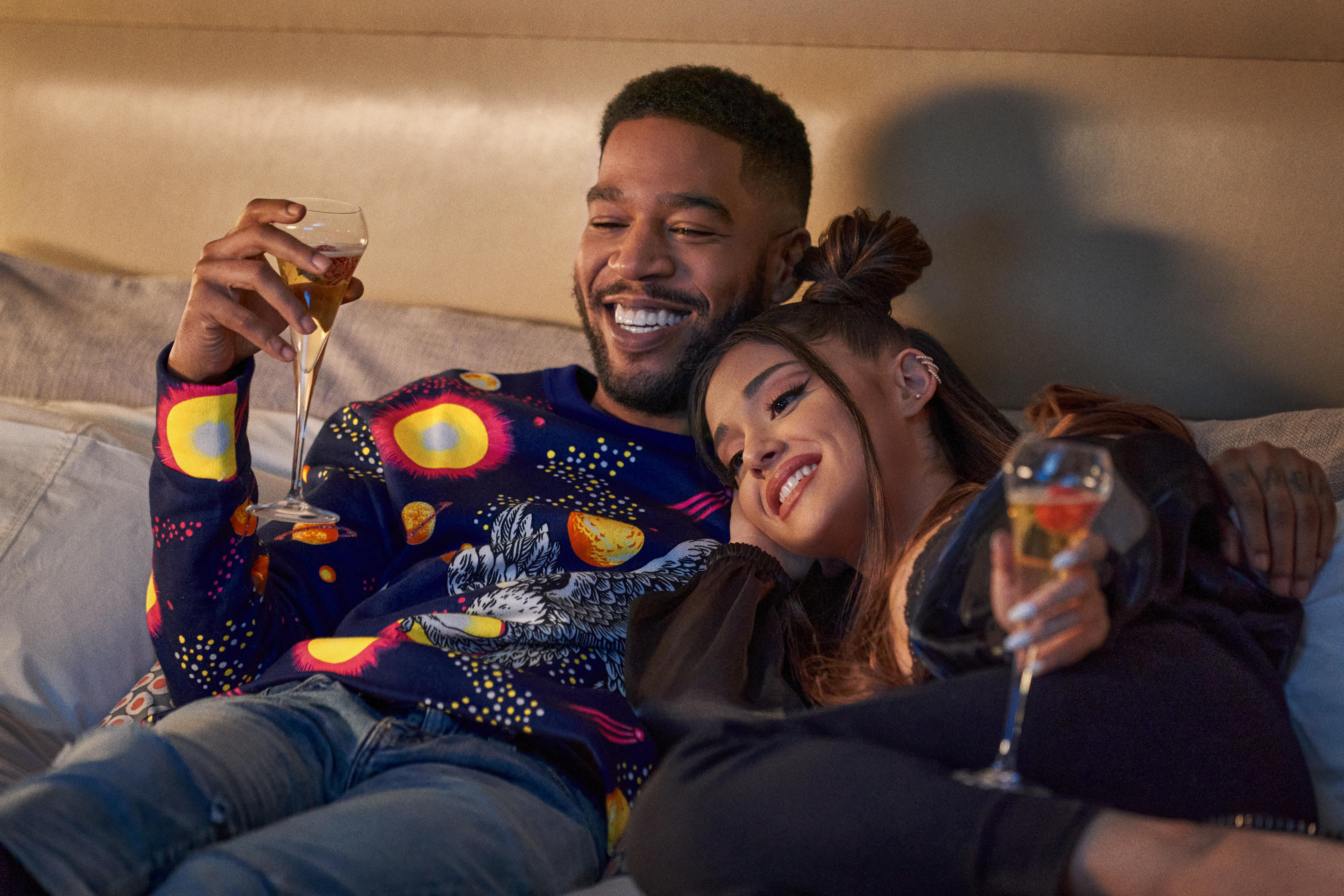 Kid Cudi is seen in a still from his new movie.