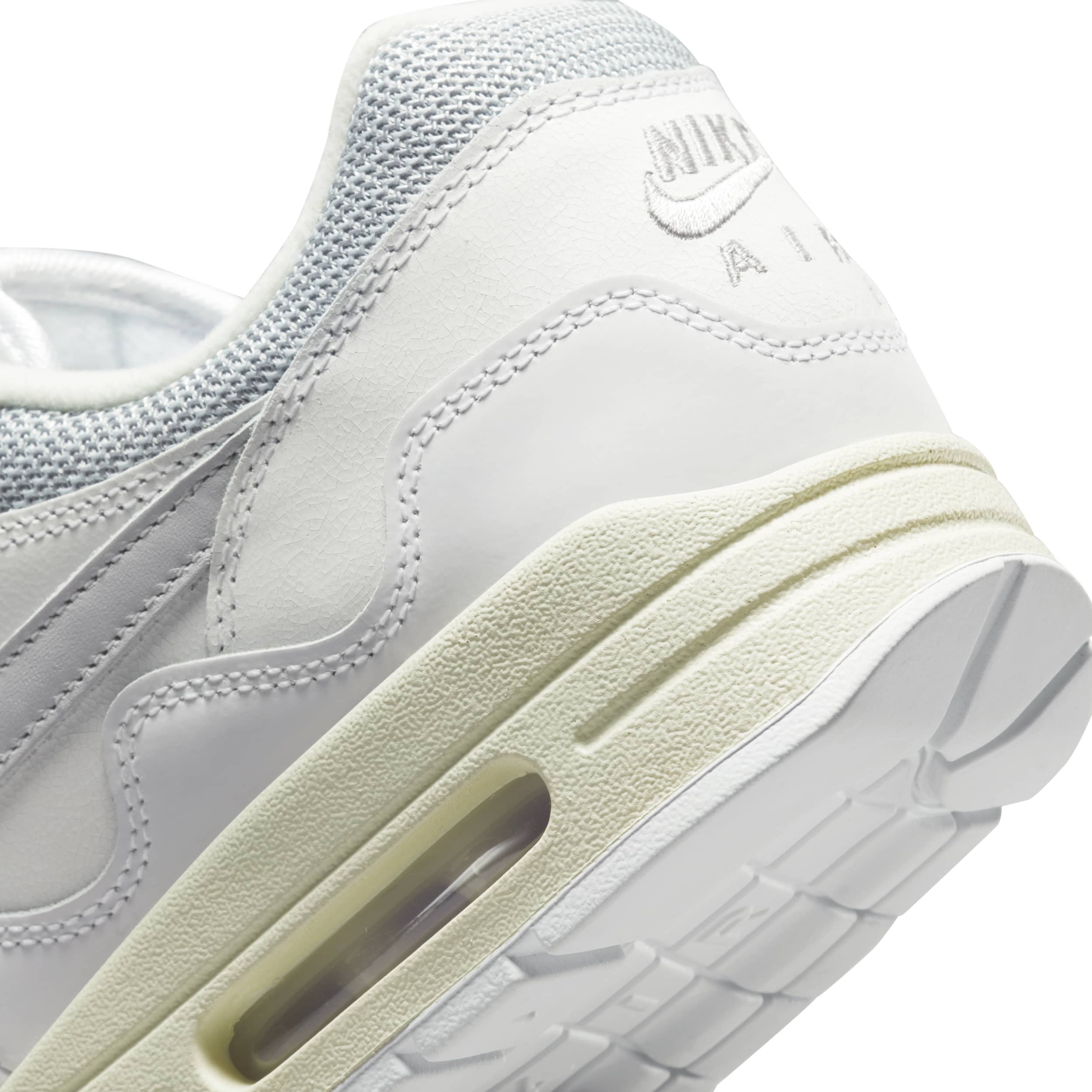 Patta x Nike Air Max 1 &#x27;White/Grey&#x27; Heel