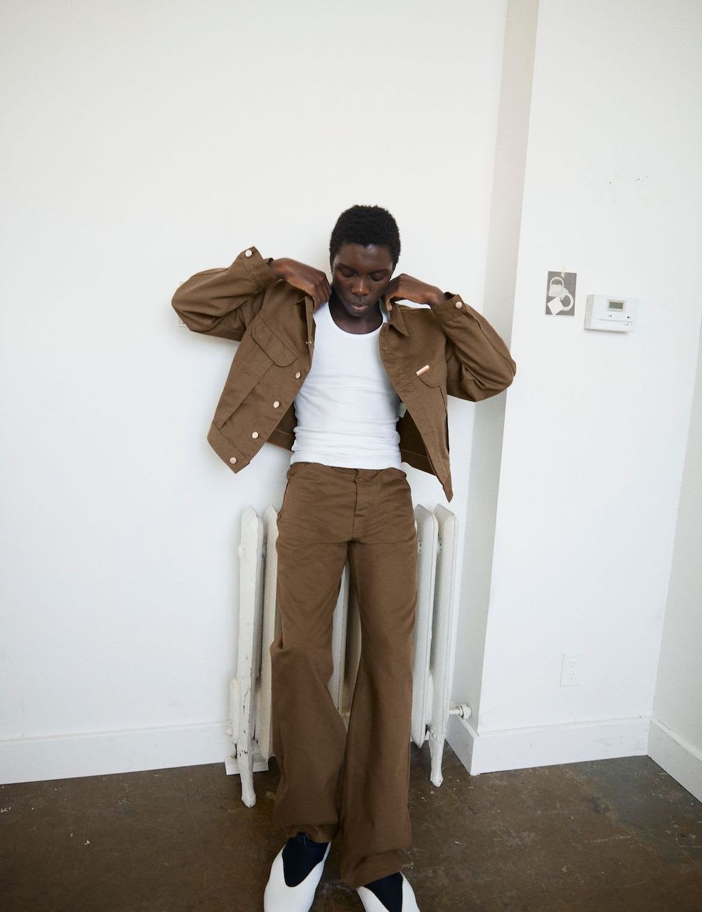 Heron Preston for Calvin Klein White Season 2 Thermal Leggings