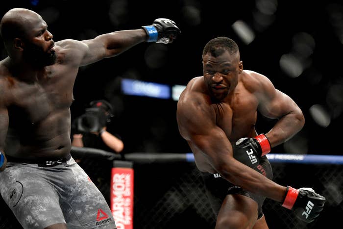 Franics Ngannou Jair Rozenstruik 2020 UFC 249