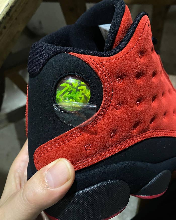Air Jordan 13 Reverse Bred Release Date Heel