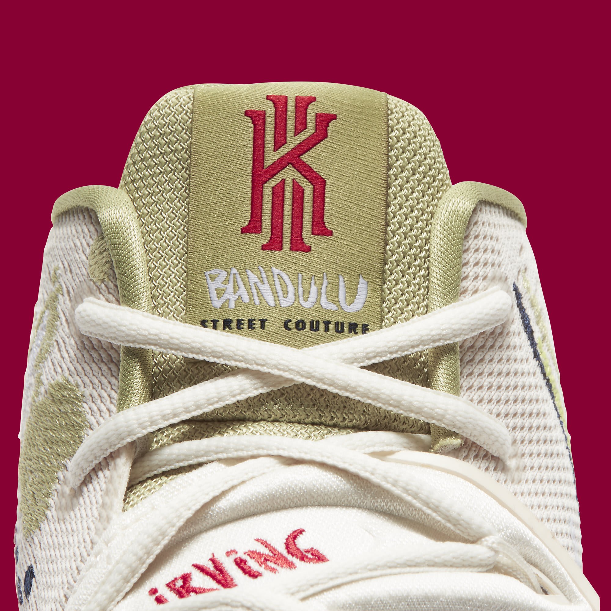Bandulu x Nike Kyrie 5 CK5836-100 Tongue