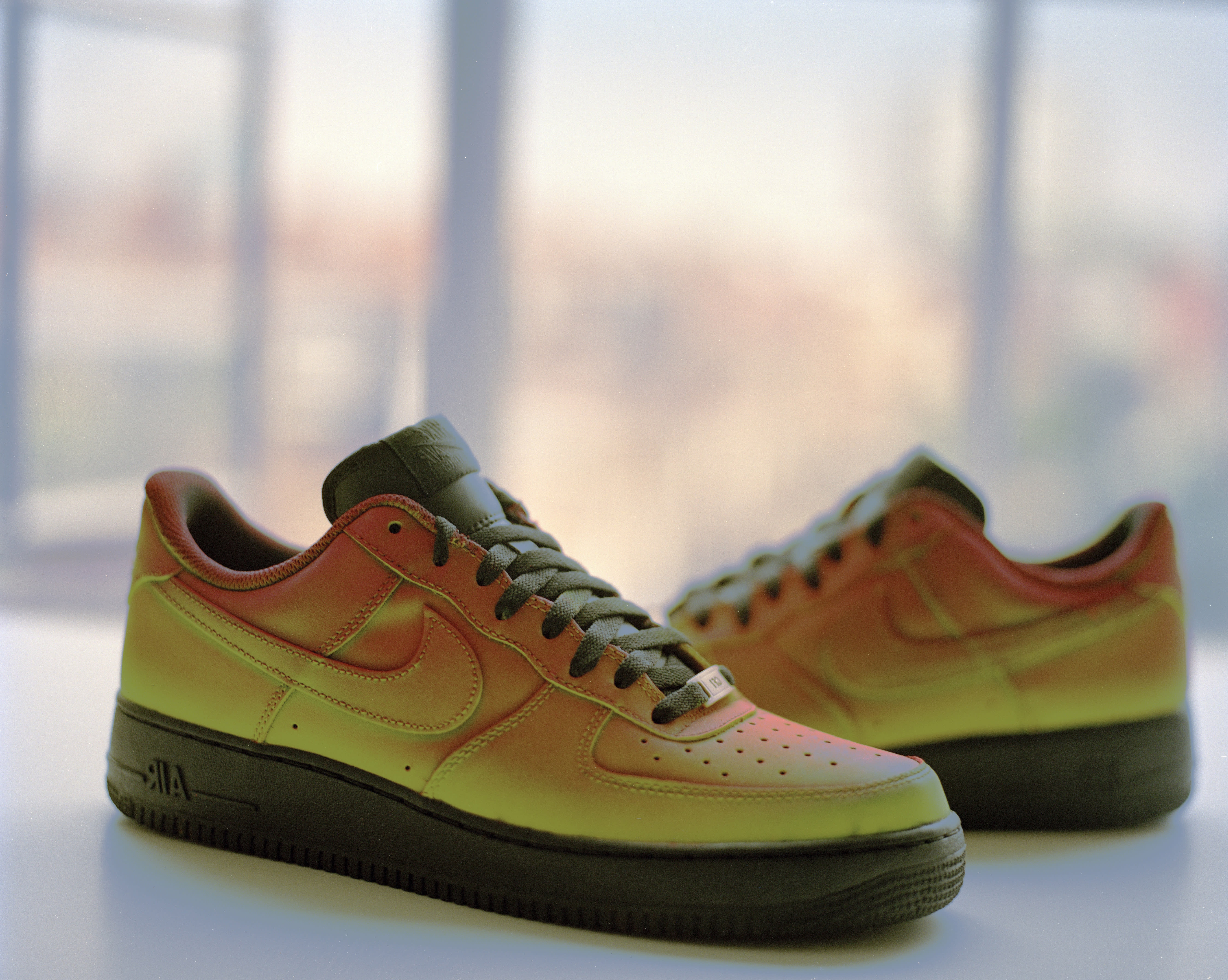 A pair of Cassius Hirst Air Force 1&#x27;s