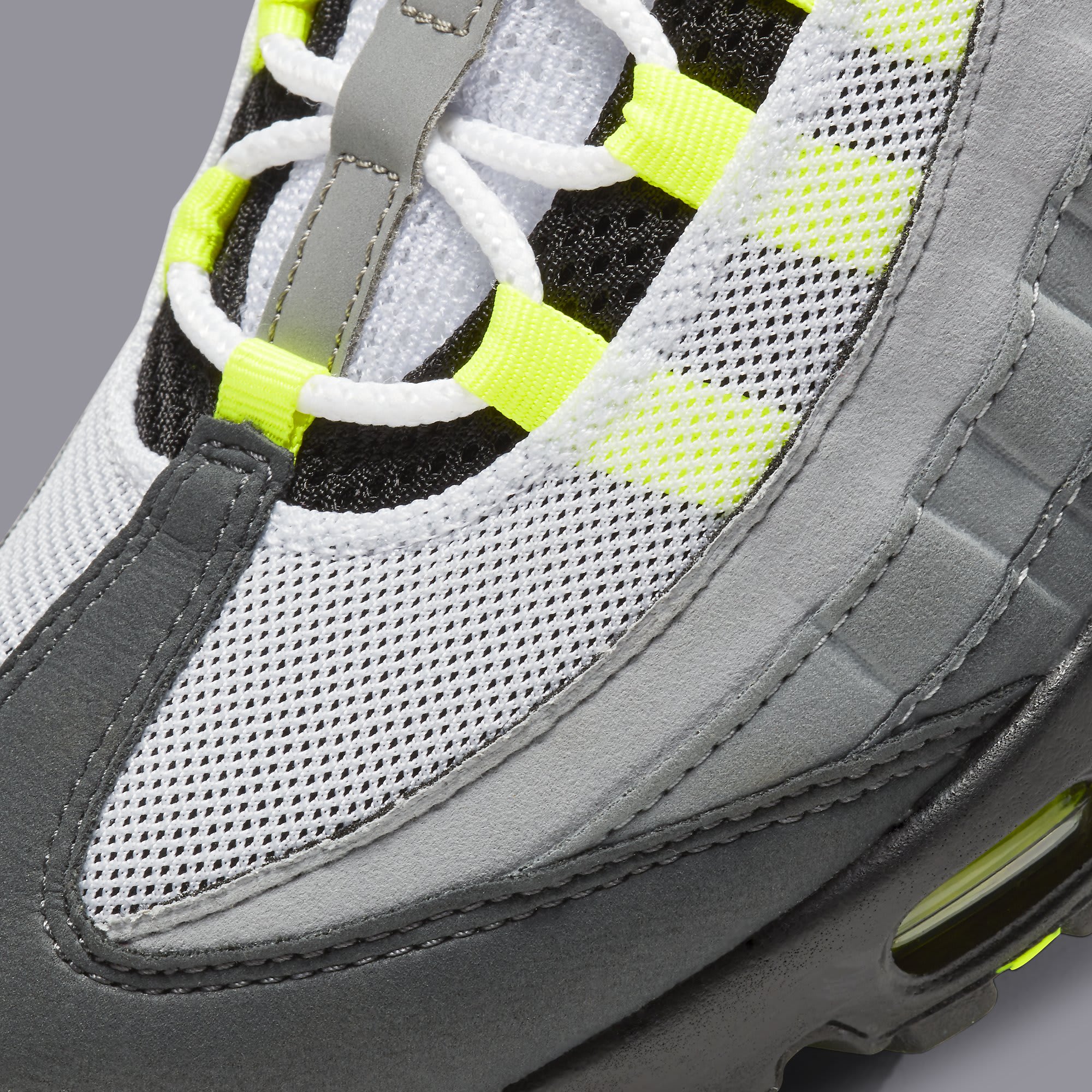 Nike Air Max 95 &#x27;Neon 2020&#x27; CT1689-001 Toe