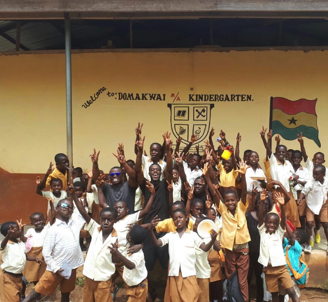 Domakwai Kindergarten in Ghana.