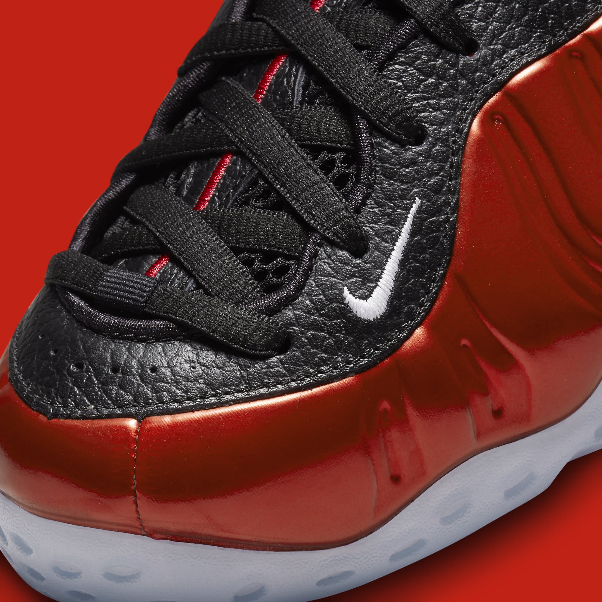 Nike Air Foamposite One &#x27;Metallic Red&#x27; 2023 DZ2545 600 Toe